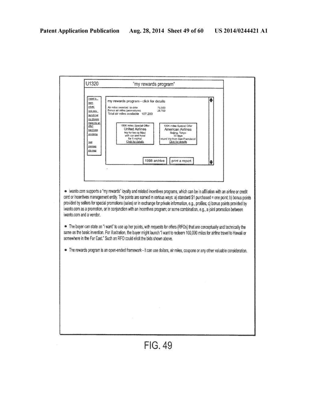 Method, System and Business Model for a Buyer's Auction with Near Perfect     Information Using the Internet - diagram, schematic, and image 50