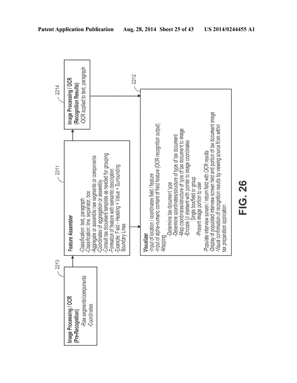 PRESENTATION OF IMAGE OF SOURCE OF TAX DATA THROUGH TAX PREPARATION     APPLICATION - diagram, schematic, and image 26