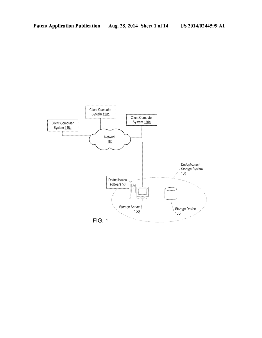 DEDUPLICATION STORAGE SYSTEM WITH EFFICIENT REFERENCE UPDATING AND SPACE     RECLAMATION - diagram, schematic, and image 02