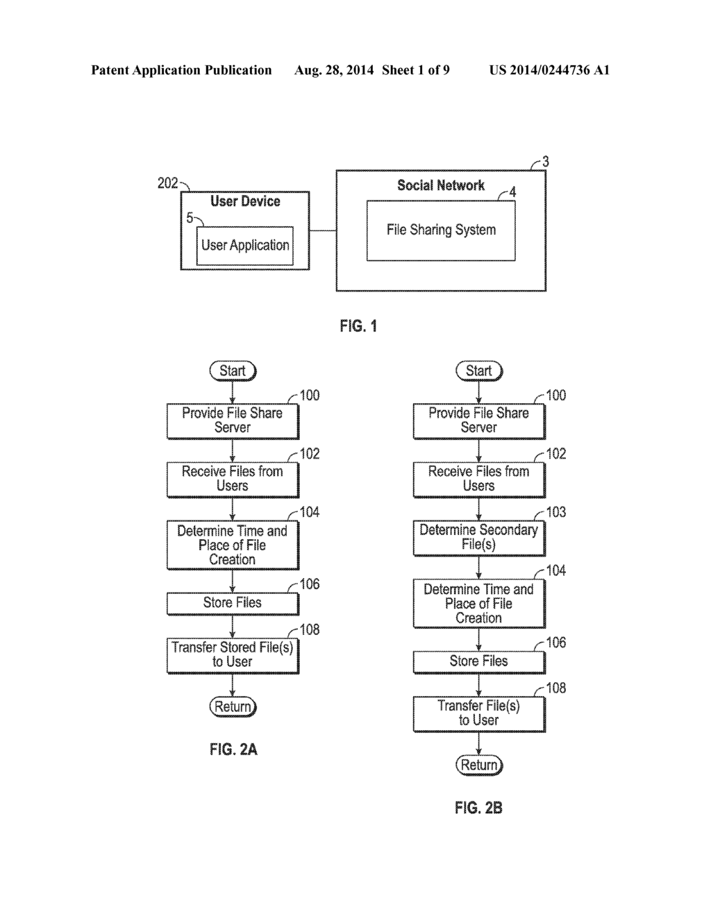 File Sharing in a Social Network - diagram, schematic, and image 02