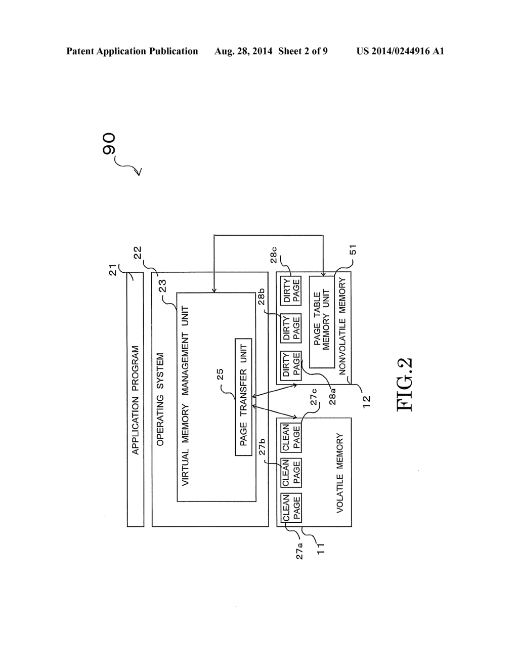 VIRTUAL MEMORY MANAGEMENT APPARATUS - diagram, schematic, and image 03