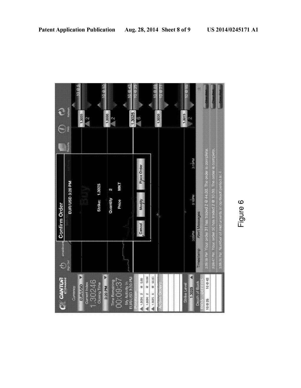 Systems and Methods for Providing Seamless Transitions Between Graphical     Images on a Binary Options Interface - diagram, schematic, and image 09