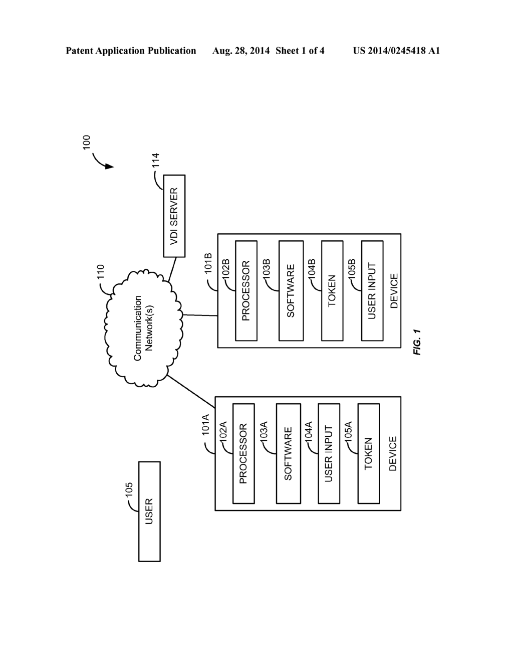 AUTOMATIC SIGN IN OF A USER AT MULTIPLE ENDPOINTS - diagram, schematic, and image 02