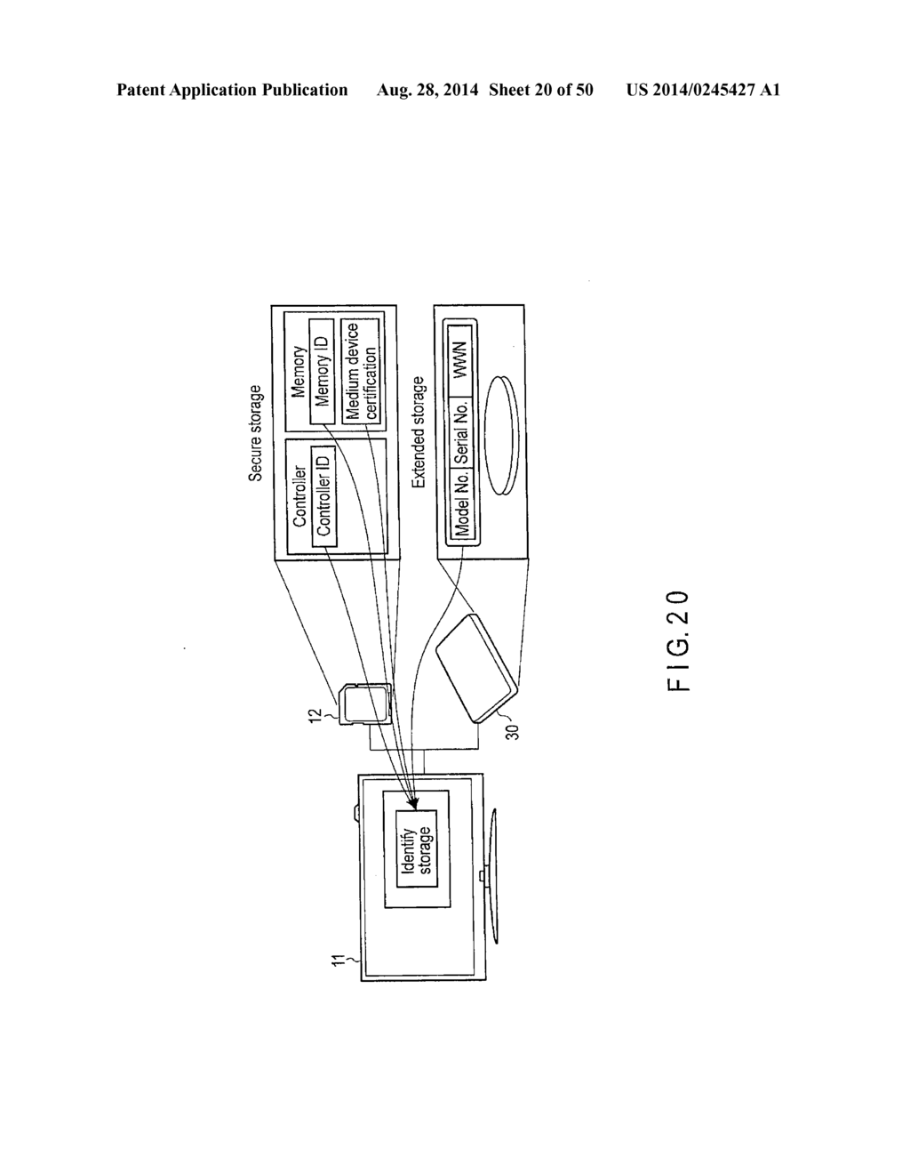 STORAGE SYSTEM IN WHICH FICTITIOUS INFORMATION IS PREVENTED - diagram, schematic, and image 21