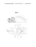 HYBRID EXCAVATOR HAVING A SYSTEM FOR REDUCING ACTUATOR SHOCK diagram and image
