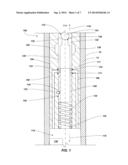 ACTUATION ASSEMBLIES, HYDRAULICALLY ACTUATED TOOLS FOR USE IN SUBTERRANEAN     BOREHOLES INCLUDING ACTUATION ASSEMBLIES AND RELATED METHODS diagram and image