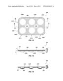 PACKAGING FOR DISPOSABLE SOFT CONTACT LENSES HAVING PRE-FORMED MULTI-LAYER     STRUCTURAL LAMINATE diagram and image