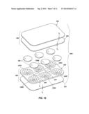 PACKAGING FOR DISPOSABLE SOFT CONTACT LENSES HAVING PRE-FORMED MULTI-LAYER     STRUCTURAL LAMINATE diagram and image