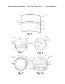 Bottle Closure with Chamber for Holding an Item diagram and image