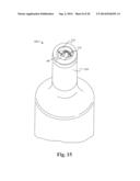 Bottle Closure with Chamber for Holding an Item diagram and image