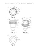 Bottle Closure with Chamber for Holding an Item diagram and image