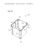 REINFORCED POLYGONAL CONTAINERS AND BLANKS FOR MAKING THE SAME diagram and image