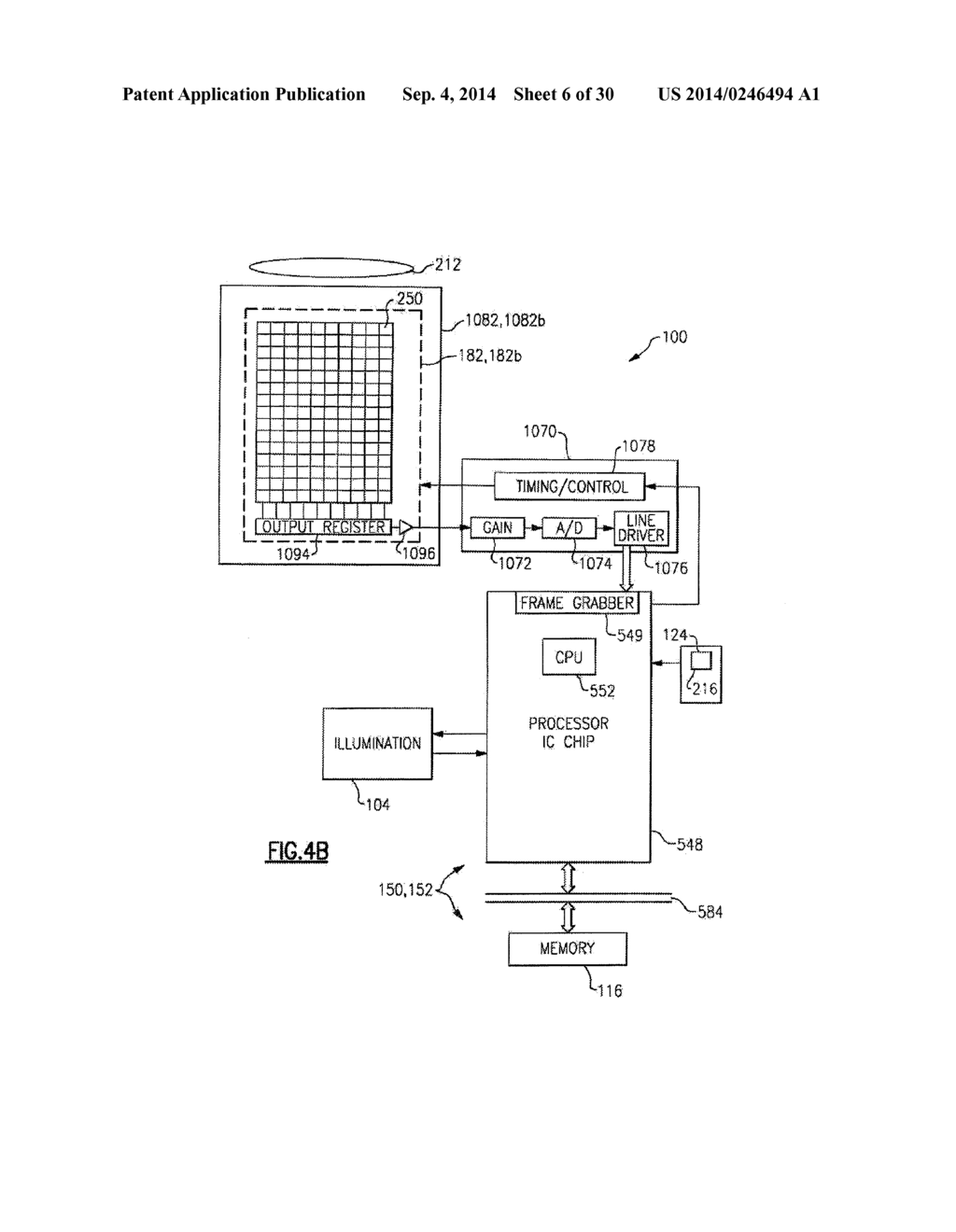 IMAGE READER COMPRISING CMOS BASED IMAGE SENSOR ARRAY - diagram, schematic, and image 07