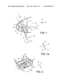 Front landing-gear well diagram and image