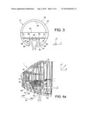 Front landing-gear well diagram and image