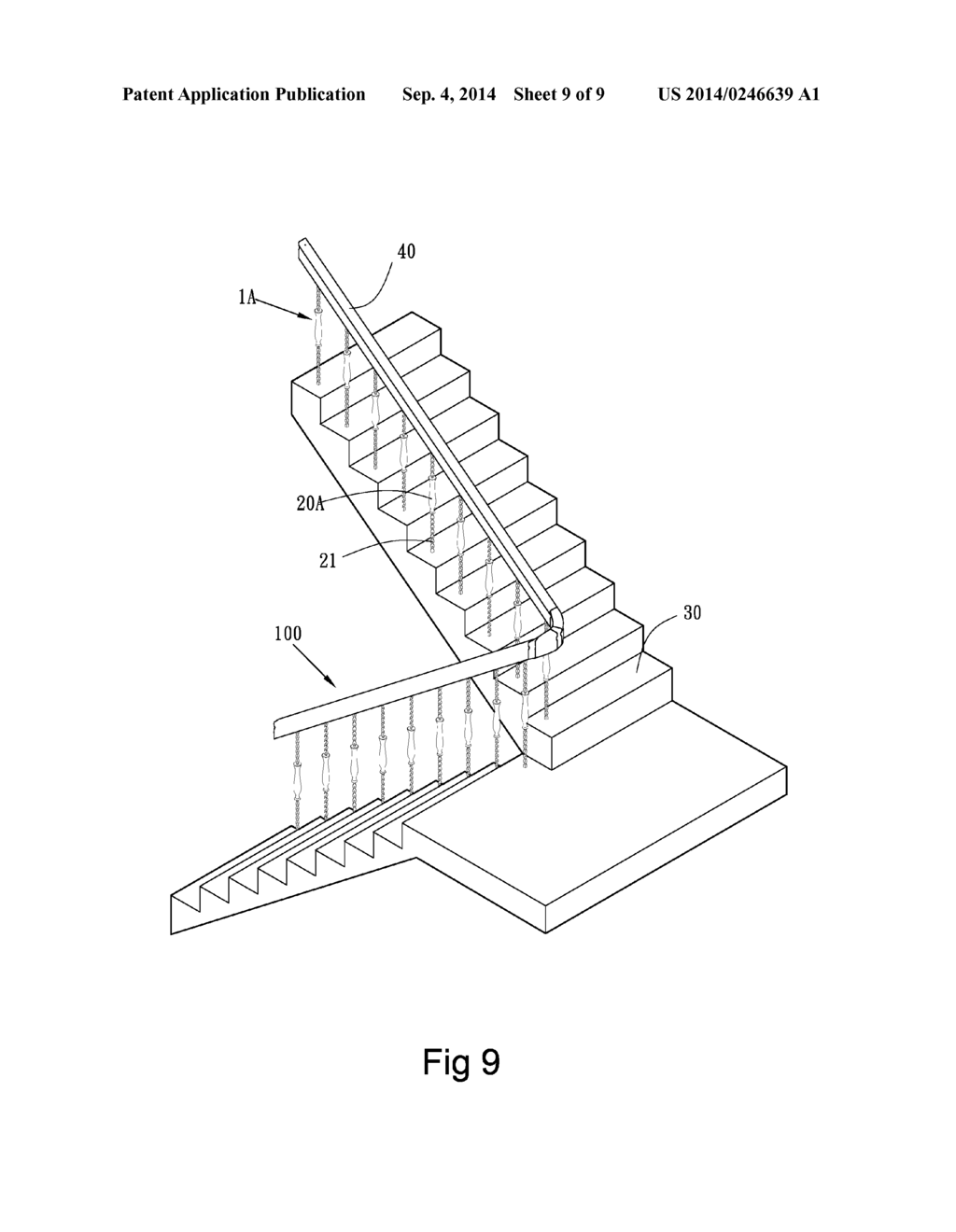 BALUSTER STRUCTURE OF HANDRAIL - diagram, schematic, and image 10