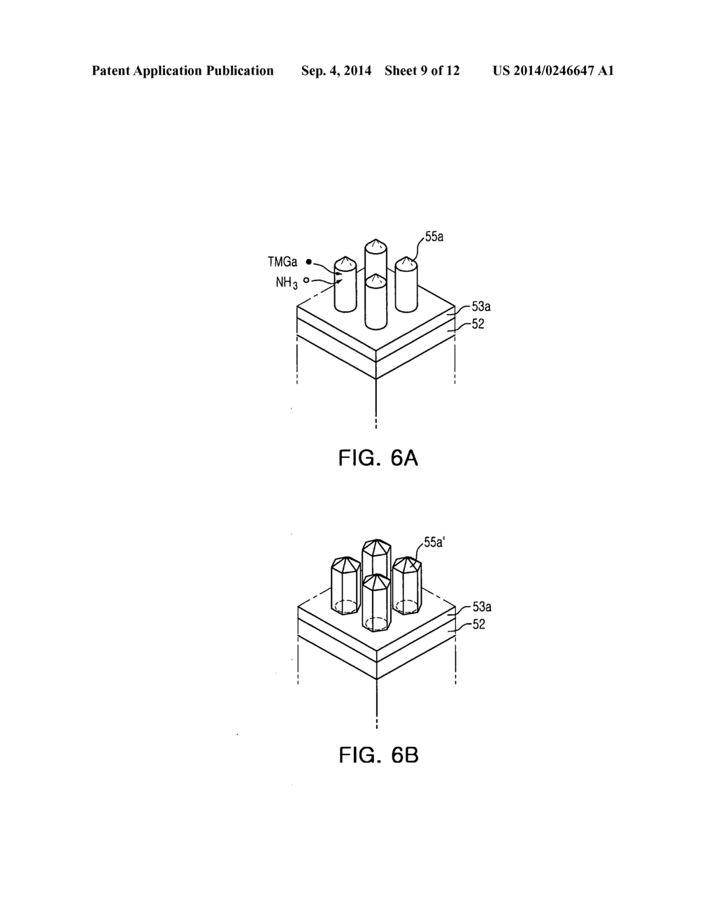 NANOSTRUCTURE LIGHT EMITTING DEVICE AND METHOD OF MANUFACTURING THE SAME - diagram, schematic, and image 10