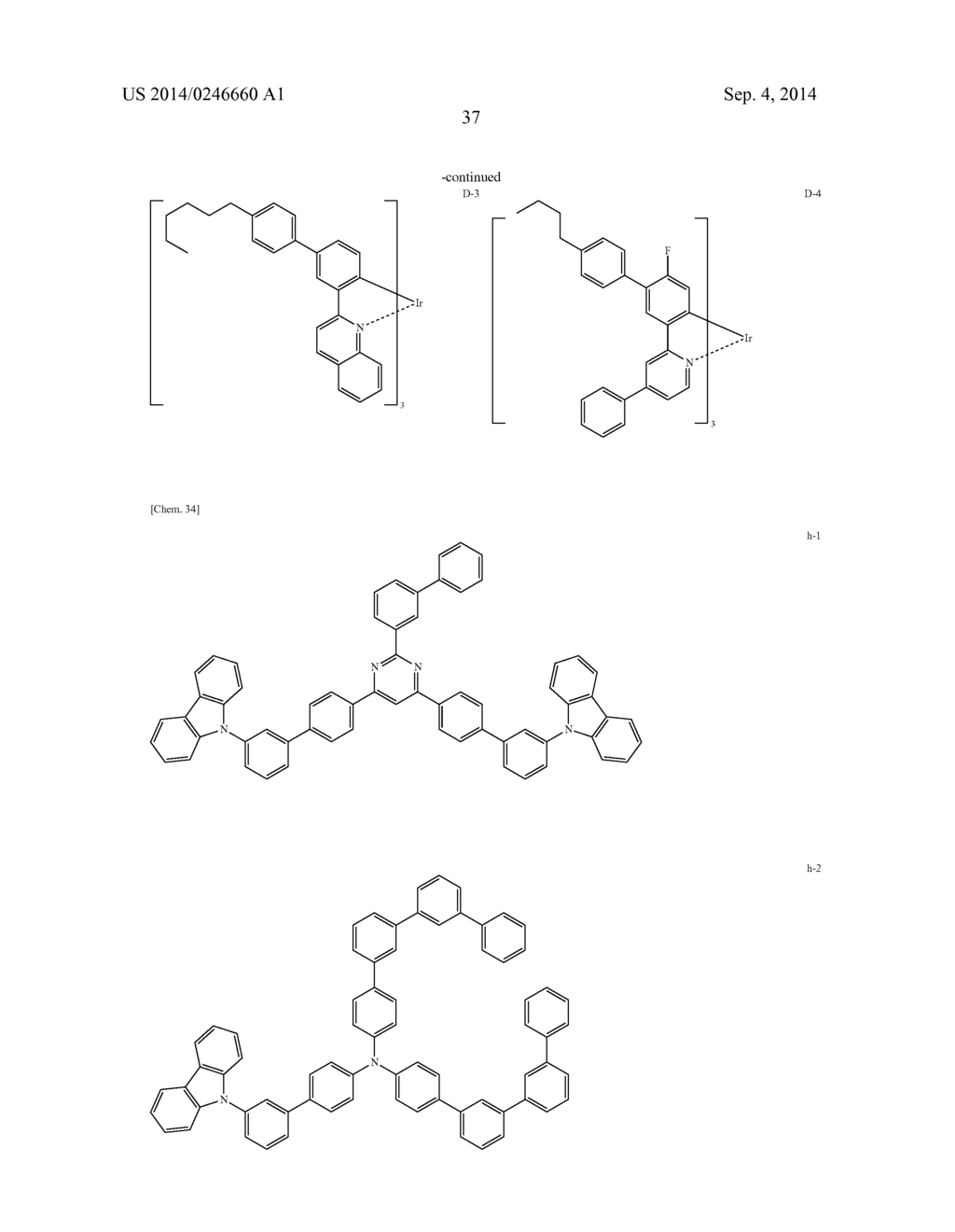 ORGANIC ELECTROLUMINESCENT ELEMENT AND ORGANIC ELECTROLUMINESCENT DEVICE - diagram, schematic, and image 39