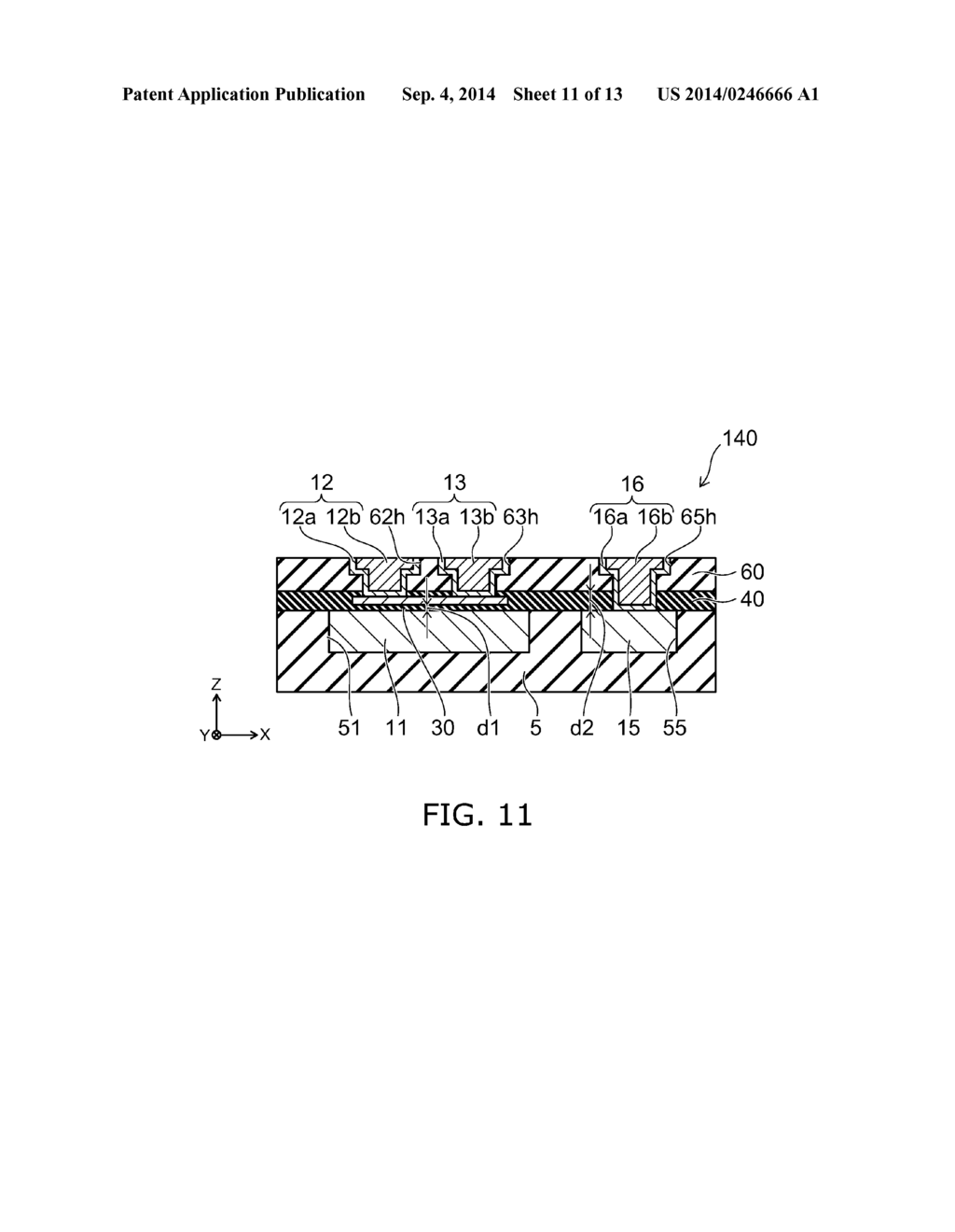 SEMICONDUCTOR DEVICE AND METHOD FOR MANUFACTURING THE SAME - diagram, schematic, and image 12