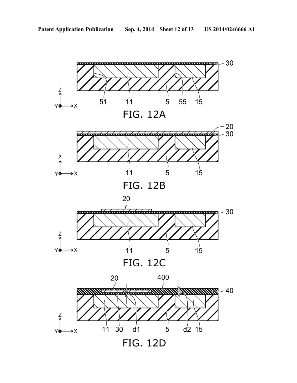 SEMICONDUCTOR DEVICE AND METHOD FOR MANUFACTURING THE SAME - diagram, schematic, and image 13