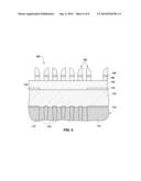 SEMICONDUCTOR STRUCTURES INCLUDING TIGHT PITCH CONTACTS diagram and image