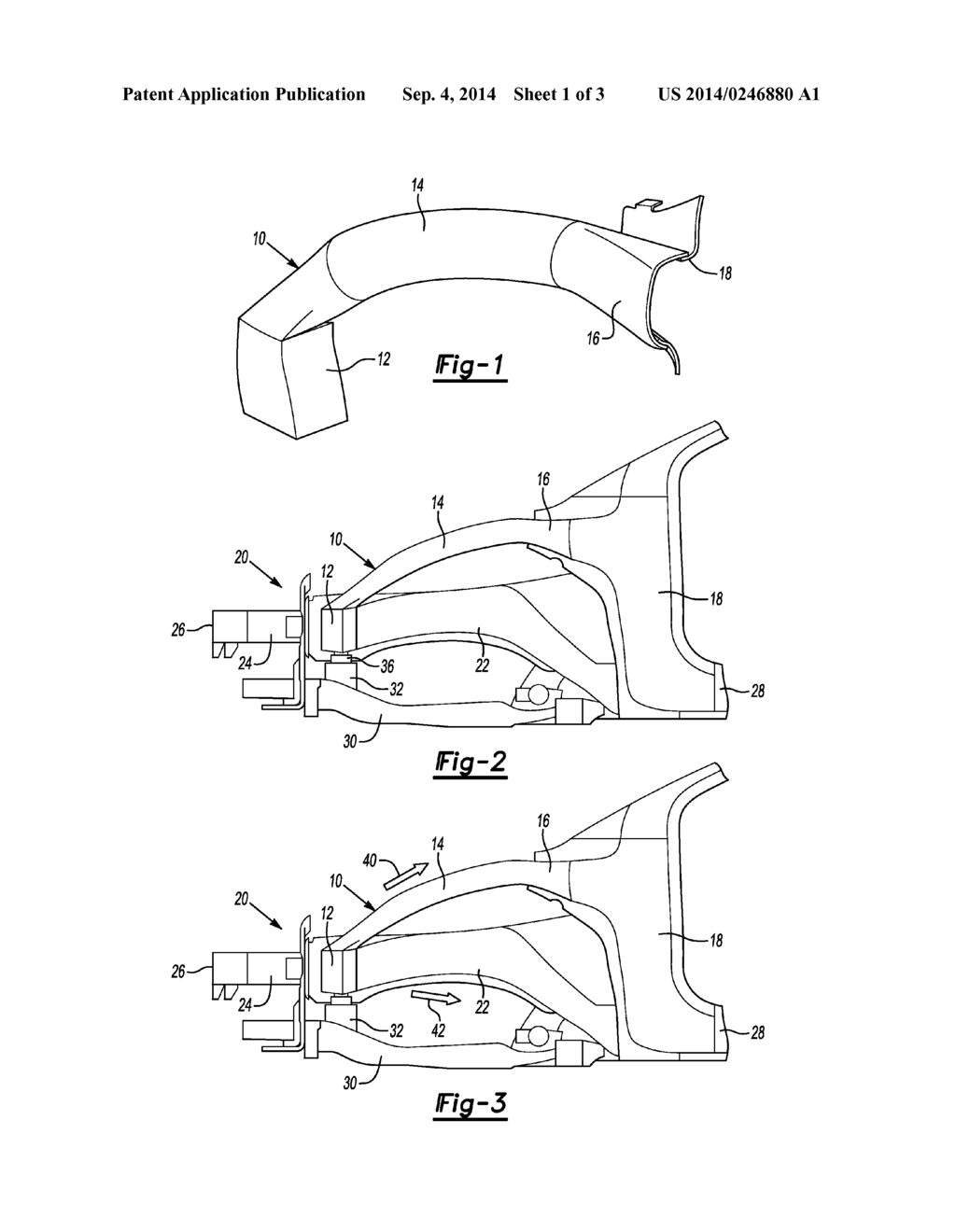 Integrated Shotgun Rail Deflector - diagram, schematic, and image 02