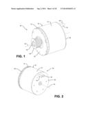 LIQUID-COOLED ROTARY ELECTRIC MACHINE HAVING AXIAL END COOLING diagram and image