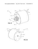 LIQUID-COOLED ROTARY ELECTRIC MACHINE HAVING AXIAL END COOLING diagram and image