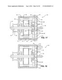 LIQUID-COOLED ROTARY ELECTRIC MACHINE HAVING HEAT SOURCE-SURROUNDING FLUID     PASSAGE diagram and image