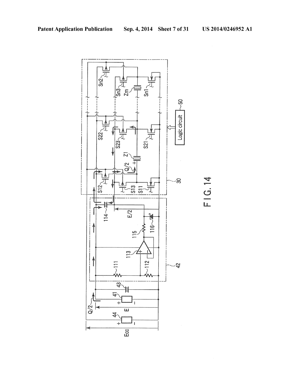 DRIVING DEVICE FOR CAPACITANCE TYPE ACTUATOR AND DRIVING DEVICE FOR INK     JET HEAD - diagram, schematic, and image 08