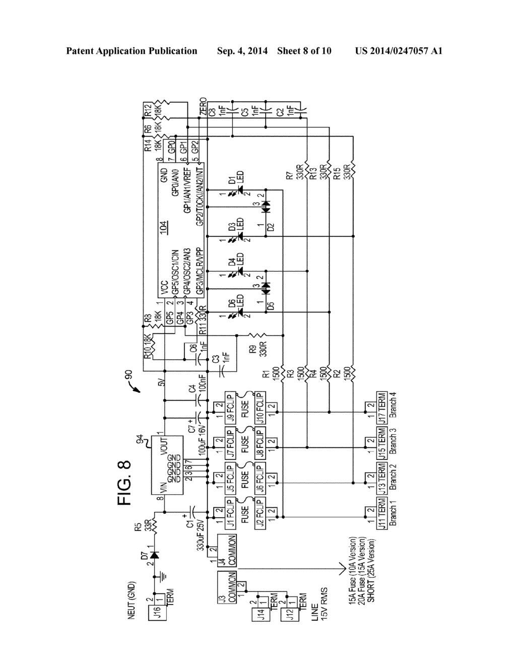 INTELLIGENT FUSE HOLDER AND CIRCUIT PROTECTION METHODS - diagram, schematic, and image 09