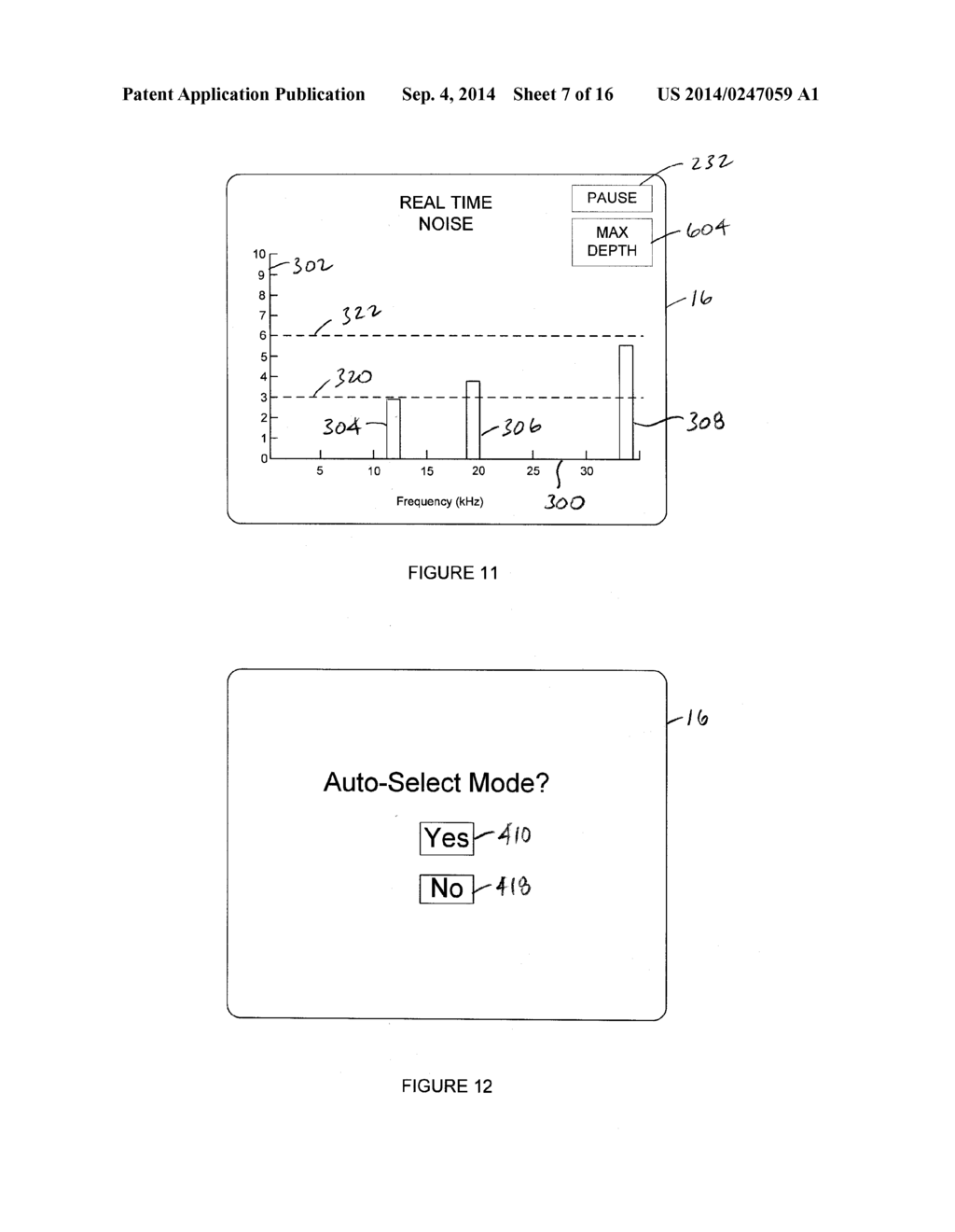 MEASUREMENT DEVICE AND ASSOCIATED METHOD FOR USE IN FREQUENCY SELECTION     FOR INGROUND TRANSMISSION - diagram, schematic, and image 08