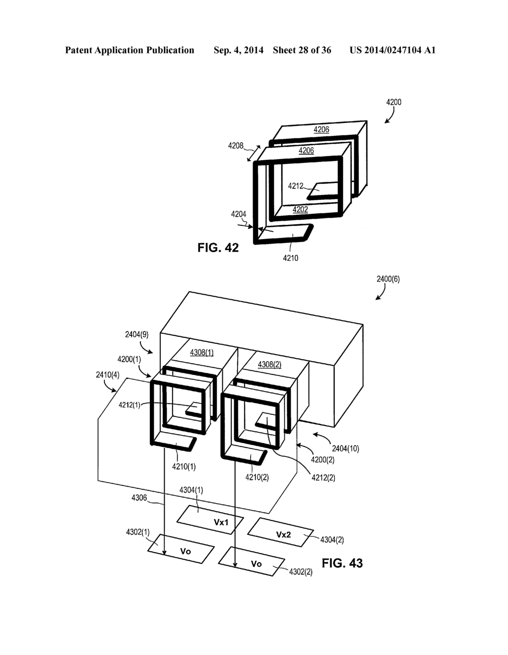 Method For Making Magnetic Components With M-Phase Coupling, And Related     Inductor Structures - diagram, schematic, and image 29