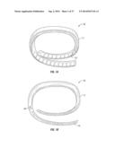 WEARABLE DEVICE COUPLED BY MAGNETS POSITIONED IN A FRAME IN AN INTERIOR OF     THE WEARABLE DEVICE WITH AT LEAST ONE ELECTRONIC CIRCUIT diagram and image