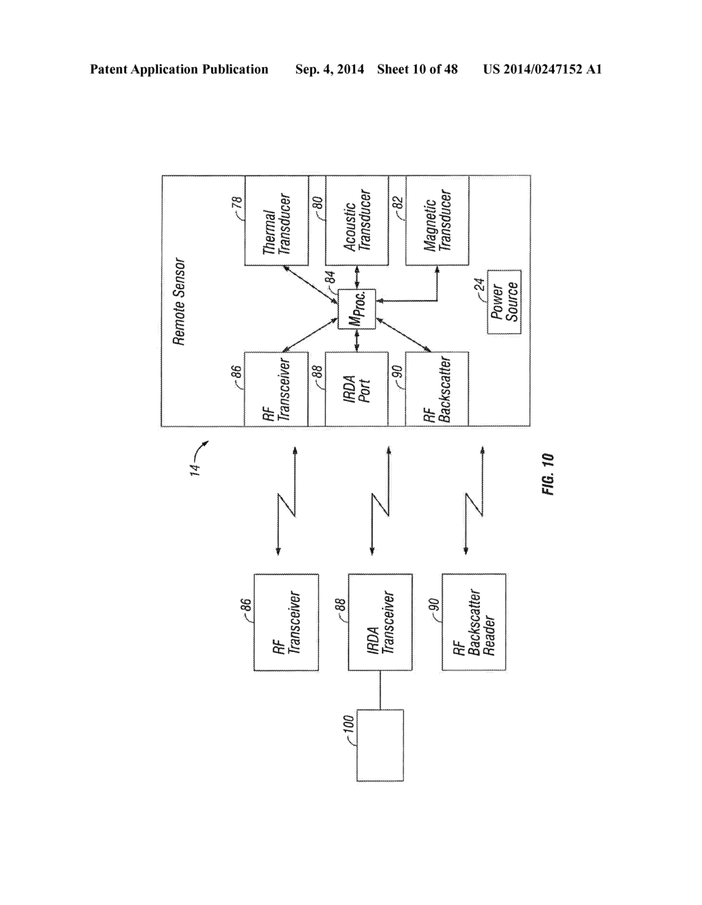 TELEMETRY SYSTEM WITH TRACKING RECEIVER DEVICES - diagram, schematic, and image 11