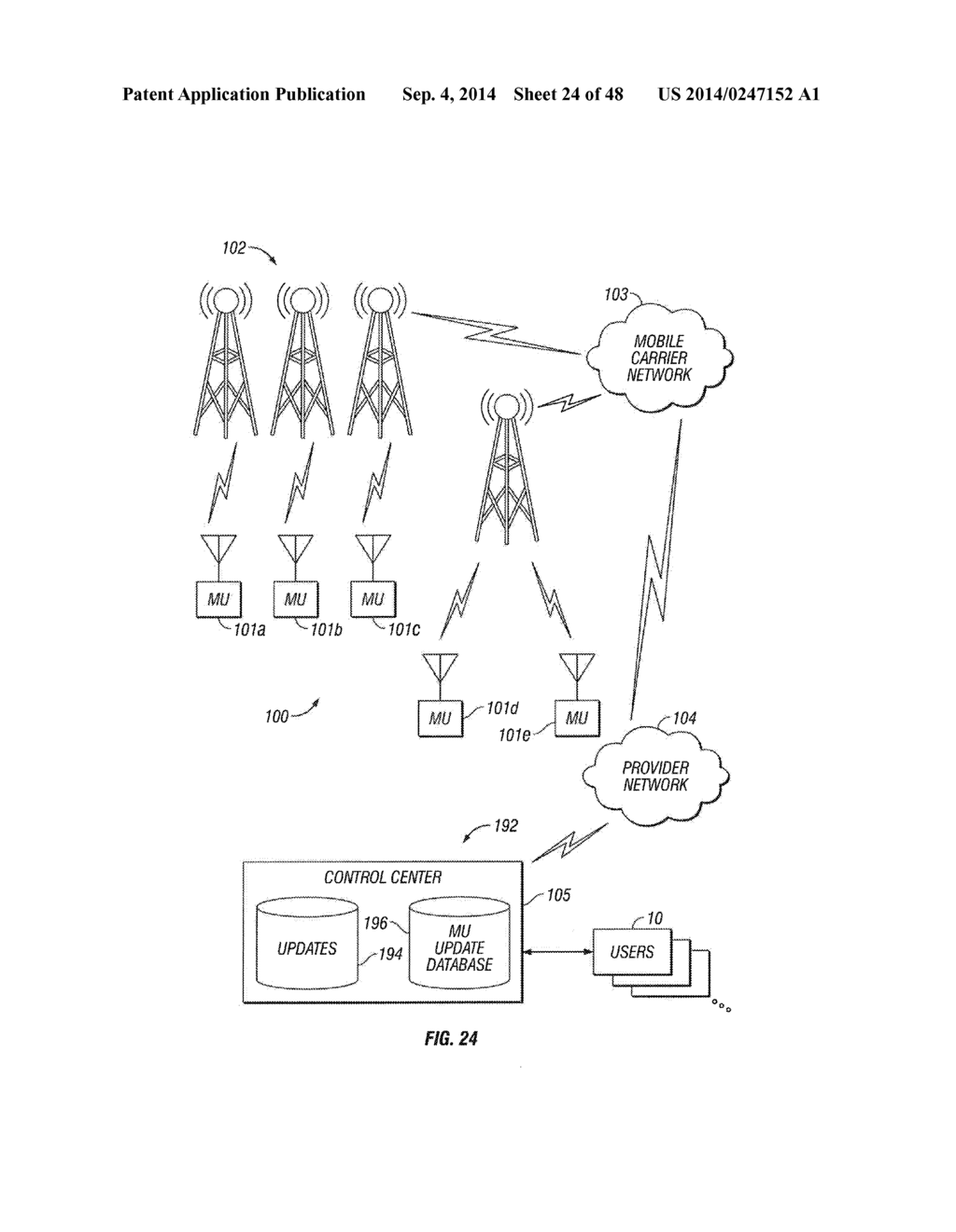 TELEMETRY SYSTEM WITH TRACKING RECEIVER DEVICES - diagram, schematic, and image 25