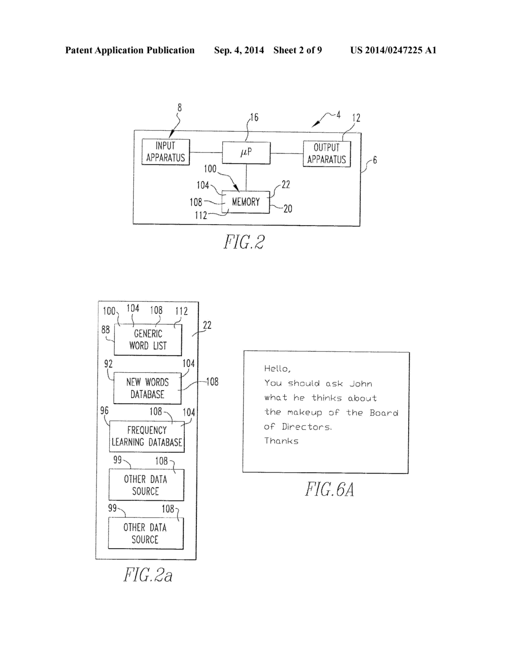 HANDHELD ELECTRONIC DEVICE WITH TEXT DISAMBIGUATION - diagram, schematic, and image 03