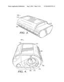 MOBILE PRINTER WITH OPTIONAL BATTERY ACCESSORY diagram and image