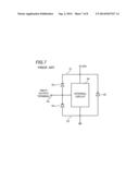 CIRCUIT INCLUDING A RESISTIVE ELEMENT, A DIODE, AND A SWITCH AND A METHOD     OF USING THE SAME diagram and image