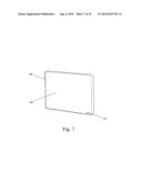 BEZEL-LESS ELECTRONIC DISPLAY diagram and image