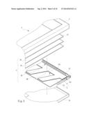 HEAT DISSIPATION STRUCTURE OF TABLET DISPLAY MEMBER diagram and image