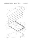 HEAT DISSIPATION STRUCTURE OF TABLET DISPLAY MEMBER diagram and image