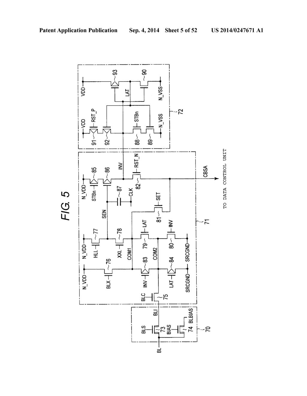 SEMICONDUCTOR MEMORY DEVICE - diagram, schematic, and image 06