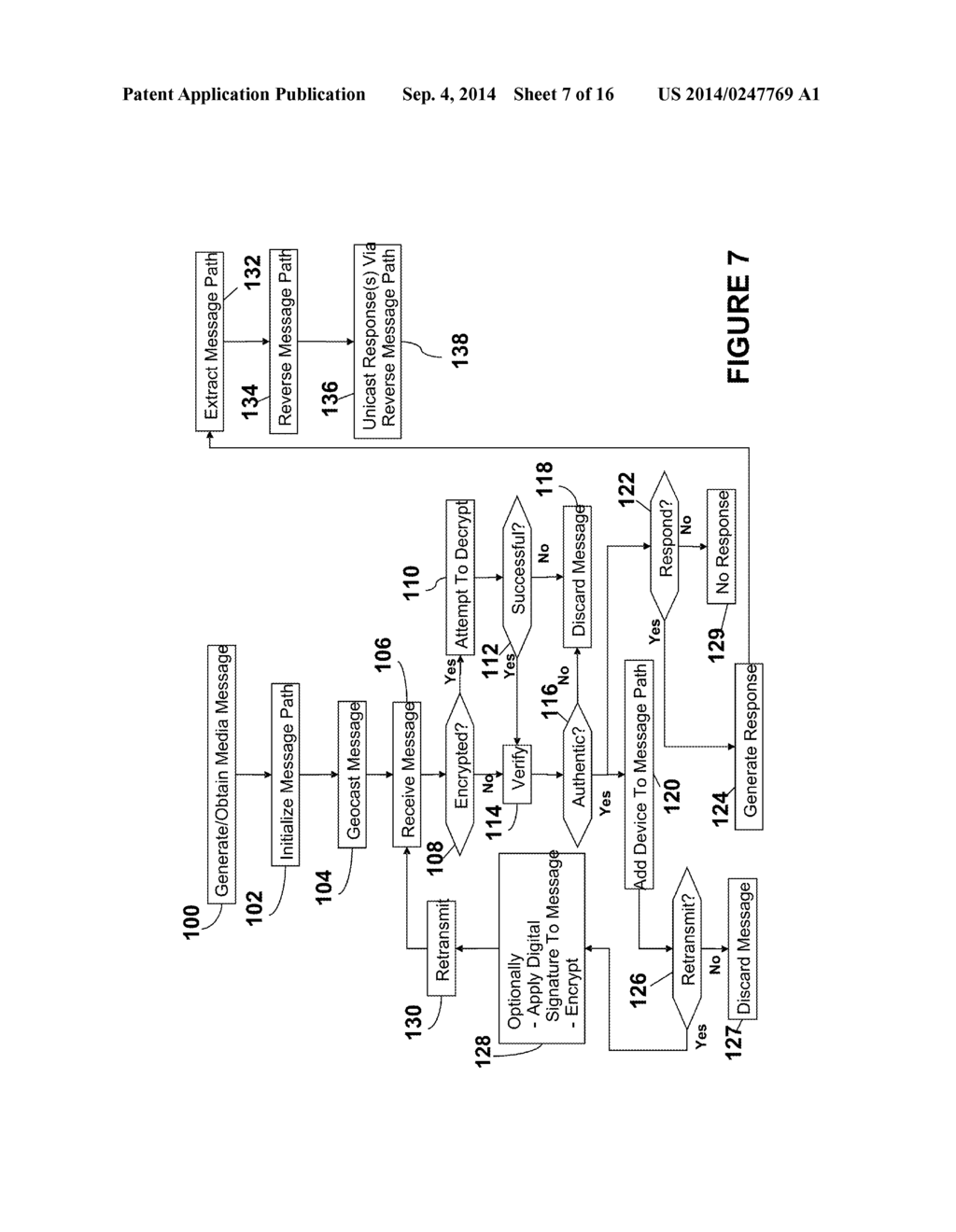 MEDIA DISTRIBUTION VIA A SCALABLE AD HOC GEOGRAPHIC PROTOCOL - diagram, schematic, and image 08