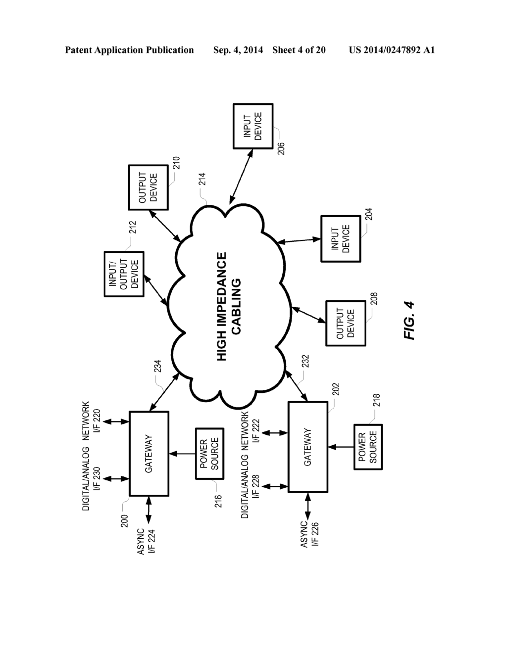 Systems, Methods, and Devices for Networking Over High Impedance Cabling - diagram, schematic, and image 05