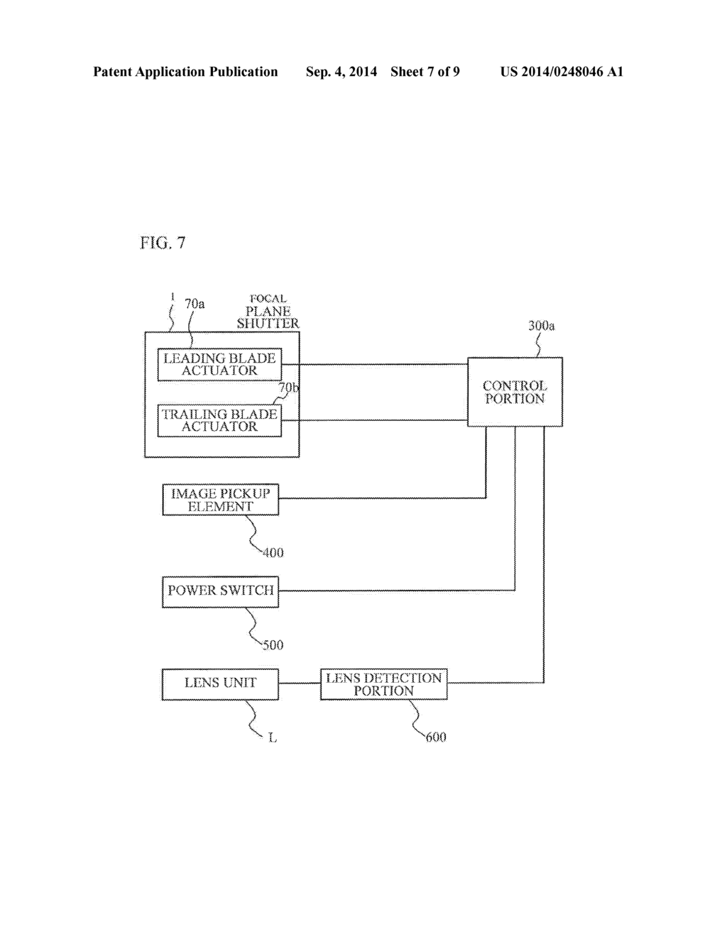 FOCAL PLANE SHUTTER AND OPTICAL APPARATUS PROVIDED WITH SAME - diagram, schematic, and image 08