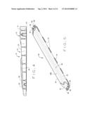 DRIVE-ON WATERCRAFT LIFT WITH ADJUSTABLE BUNKS diagram and image