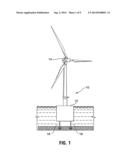 Construction and installation process to deploy a wind turbine  WTG  on a     tension leg platform/spar in medium to deep water diagram and image