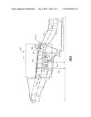 LPC FLOWPATH SHAPE WITH GAS TURBINE ENGINE SHAFT BEARING CONFIGURATION diagram and image