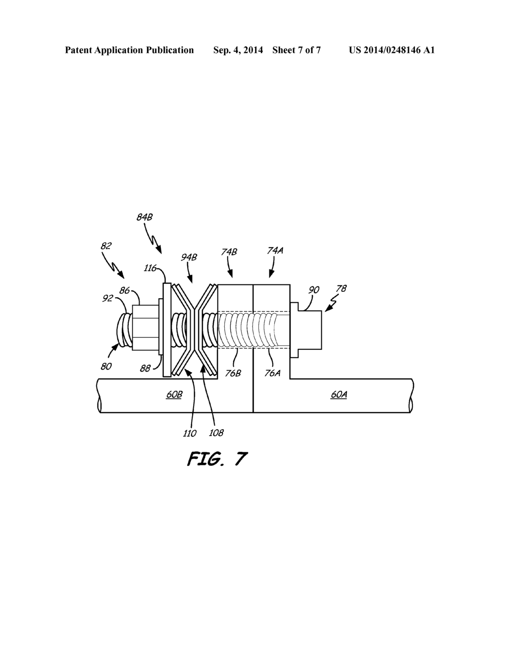 ATTACHMENT APPARATUS FOR CERAMIC MATRIX COMPOSITE MATERIALS - diagram, schematic, and image 08